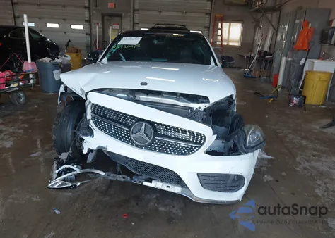 2016 Mercedes-Benz C 450 Amg 4Matic z USA, uszkodzony, nr VIN 55SWF6EB2GU112265